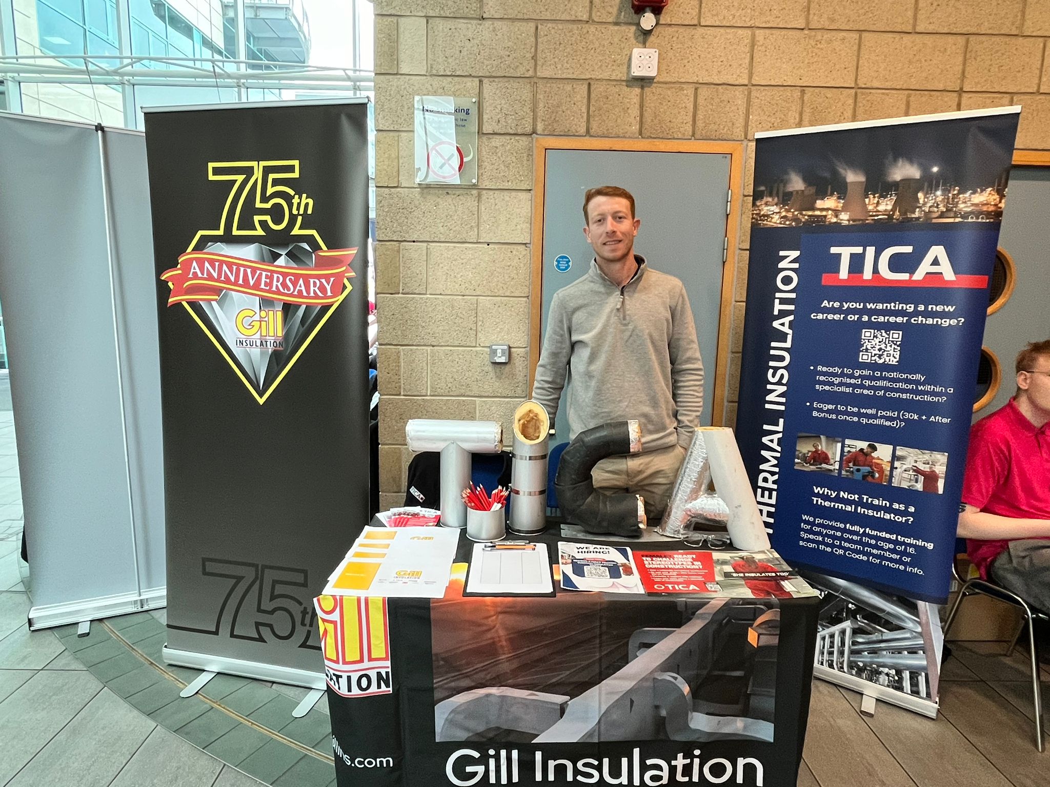 Gill Insulation at our event in Nottingham