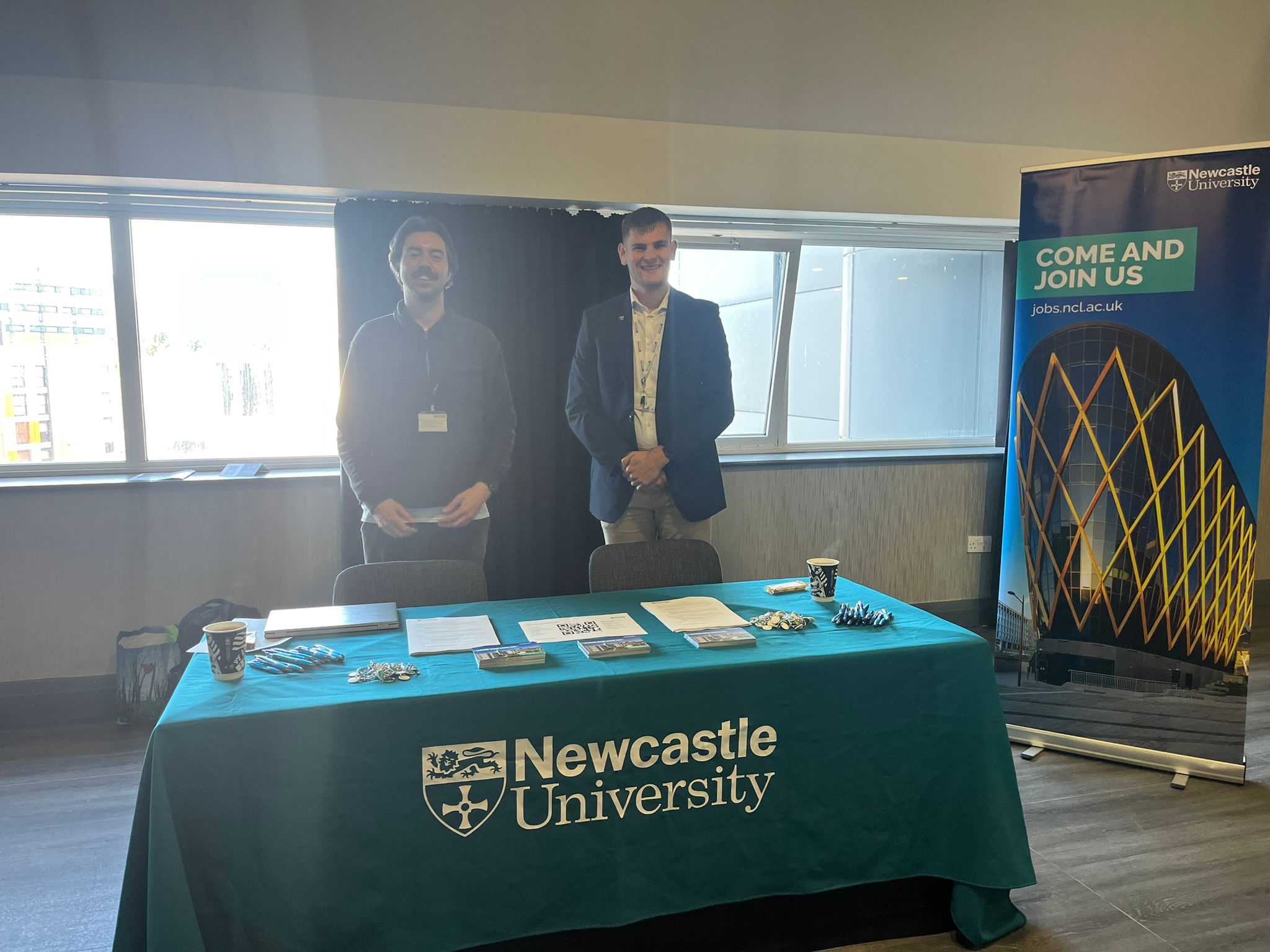 Newcastle University at our event in Newcastle