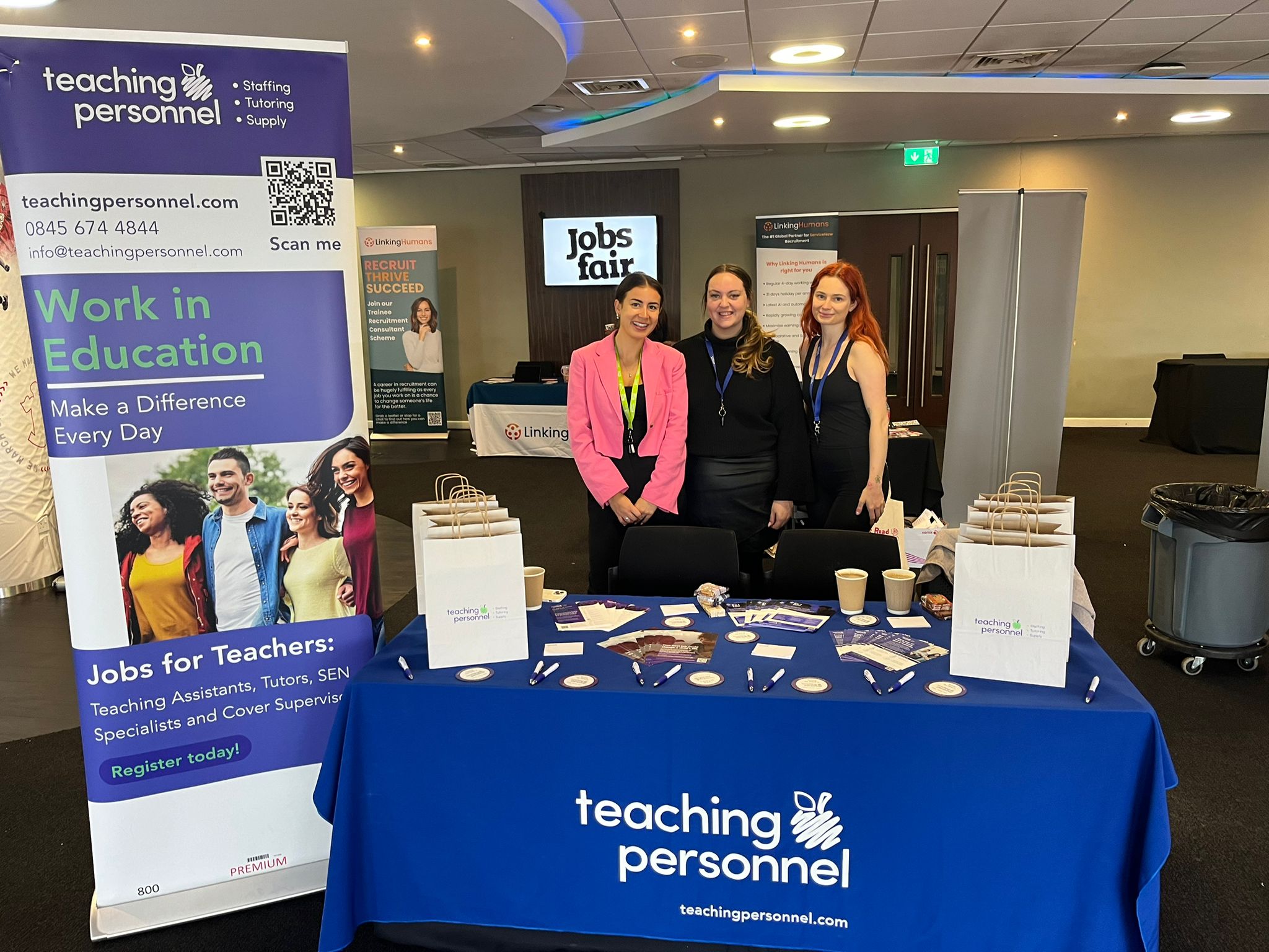 Teaching Personnel at our event in Southampton