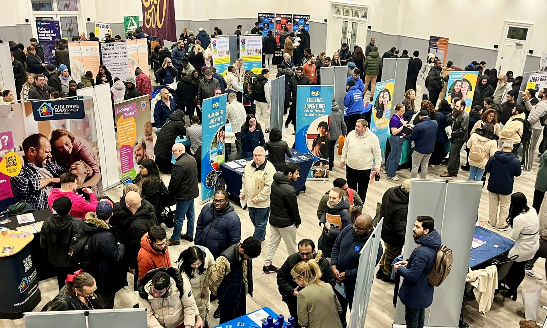 Birmingham Jobs Fair in action