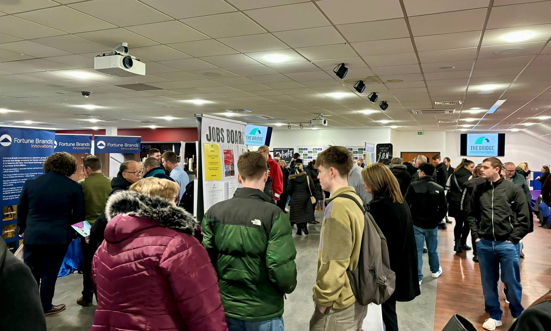 Stoke-on-Trent Jobs Fair in action