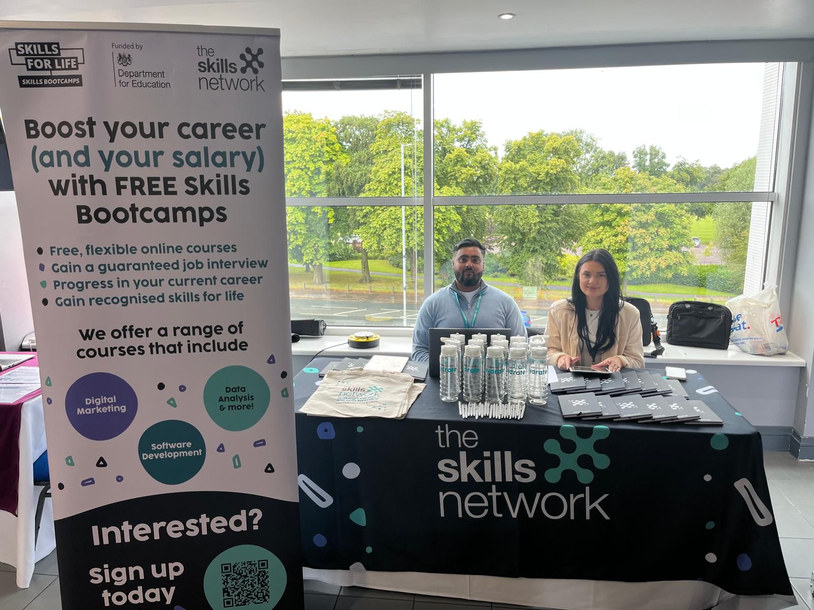 The Skills Network at our event in Preston