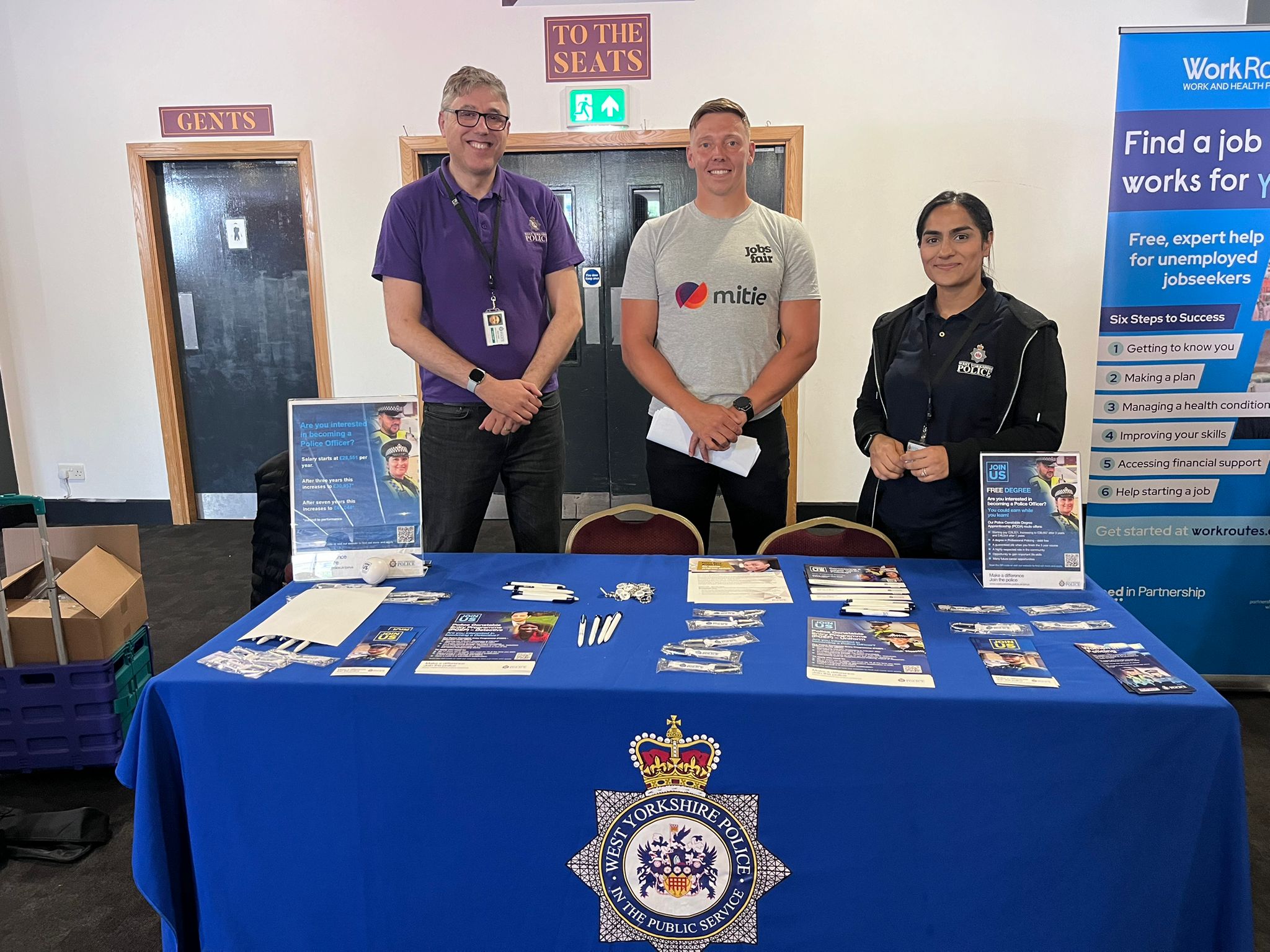 West Yorkshire Police at our event in Bradford