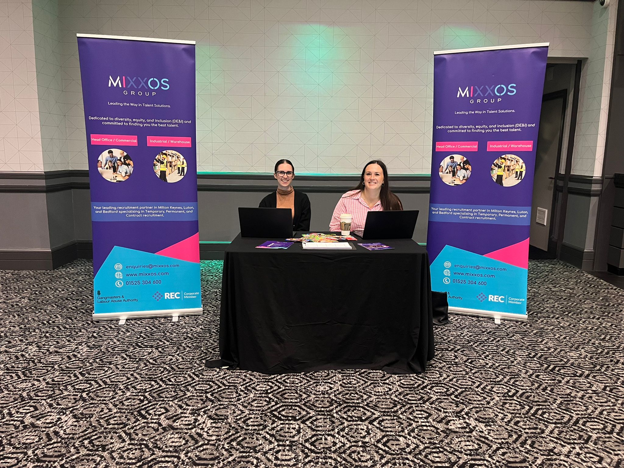 Mixxos Group at our event in Luton