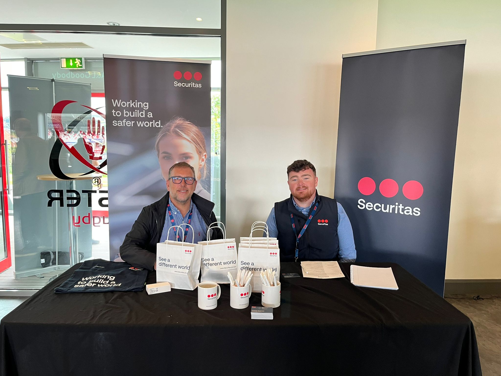 Securitas at our event in Belfast