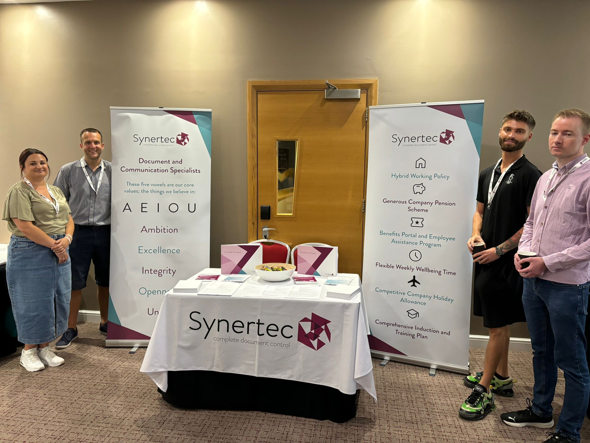 Synertec at our event in Milton Keynes