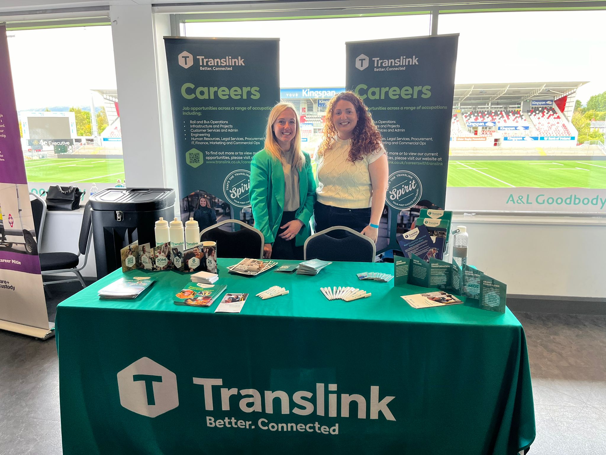 Translink at our event in Belfast