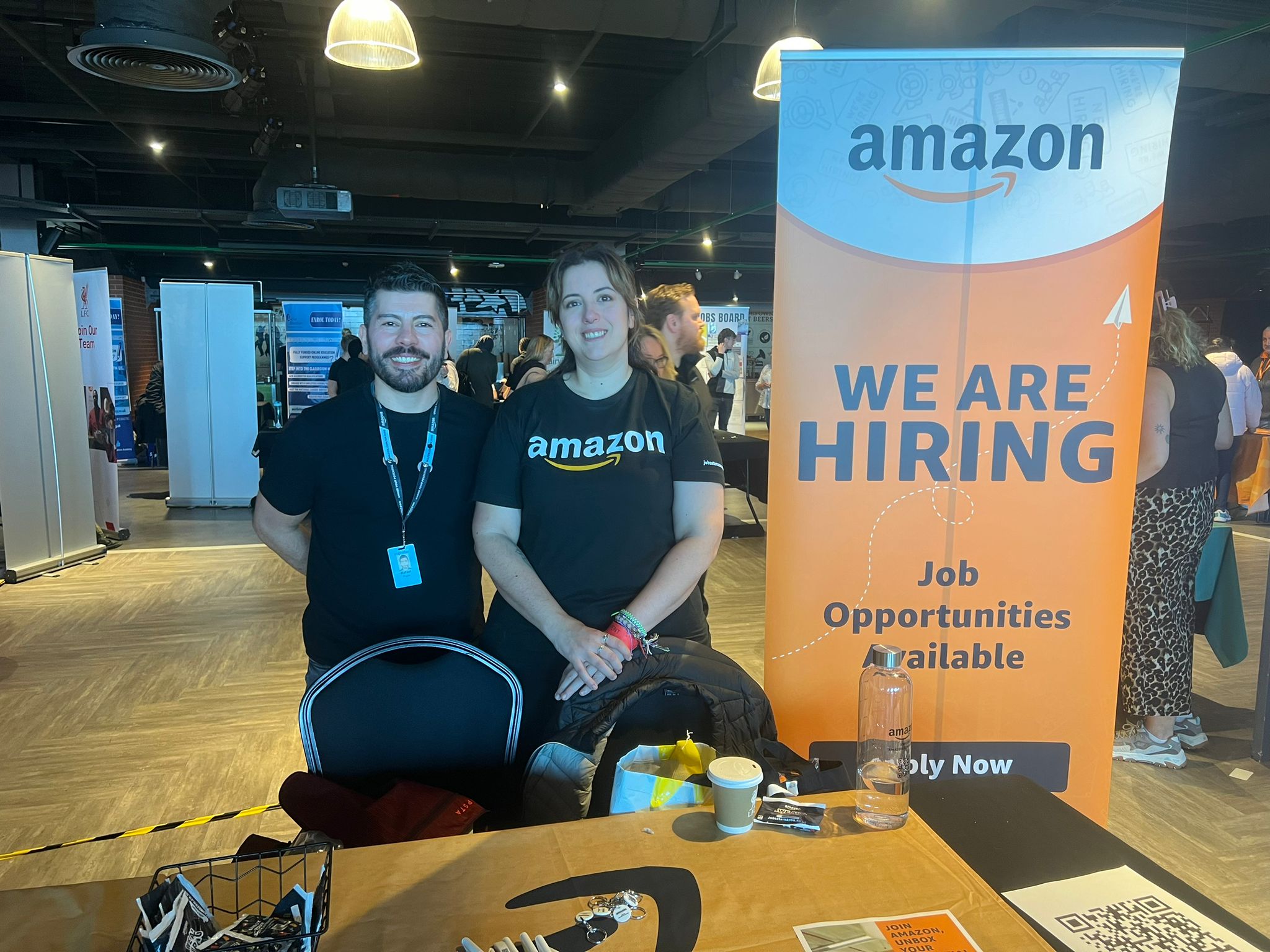 Amazon at our event in Liverpool