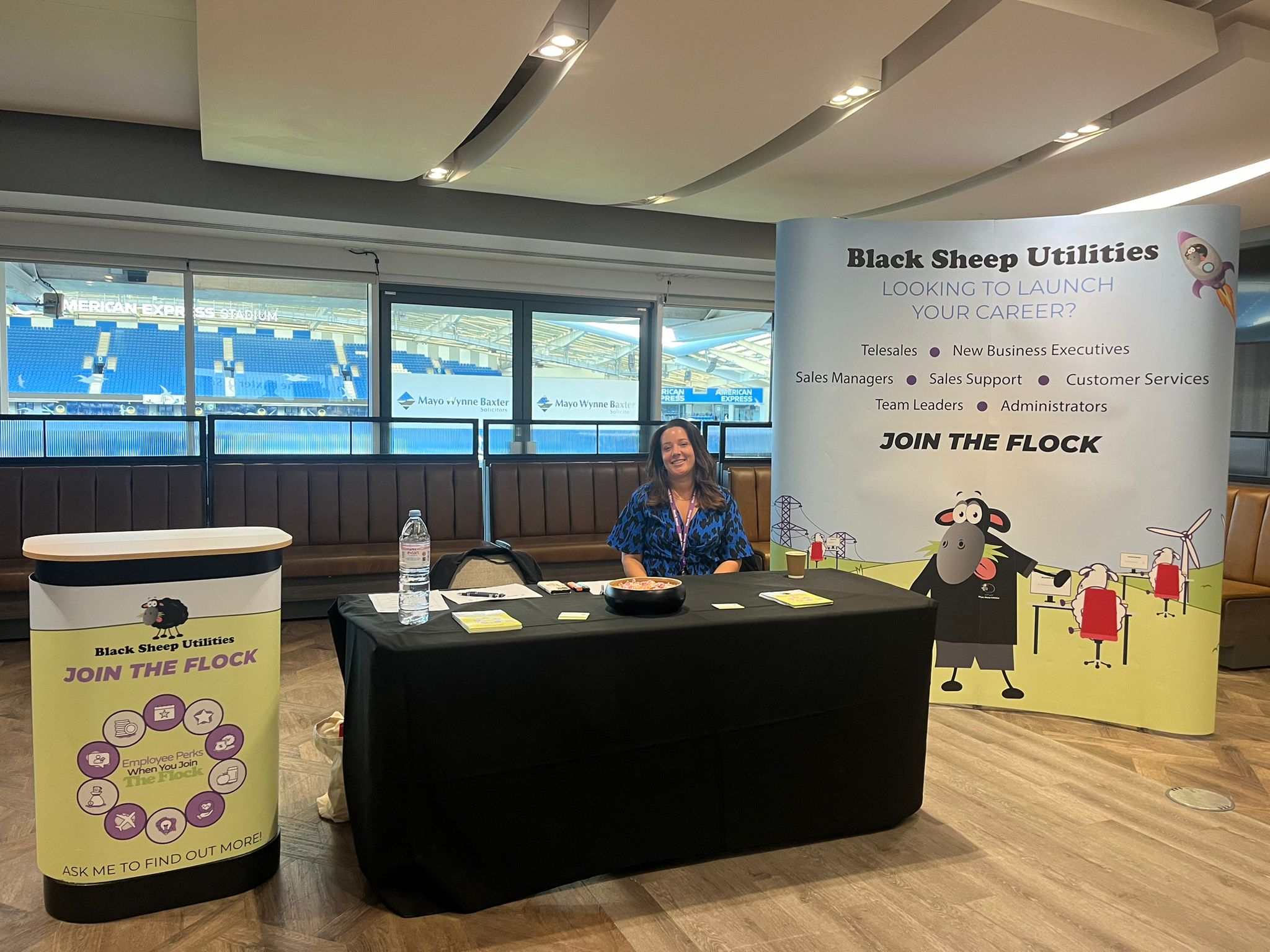 Black Sheep Utilities at our event in Brighton & Hove