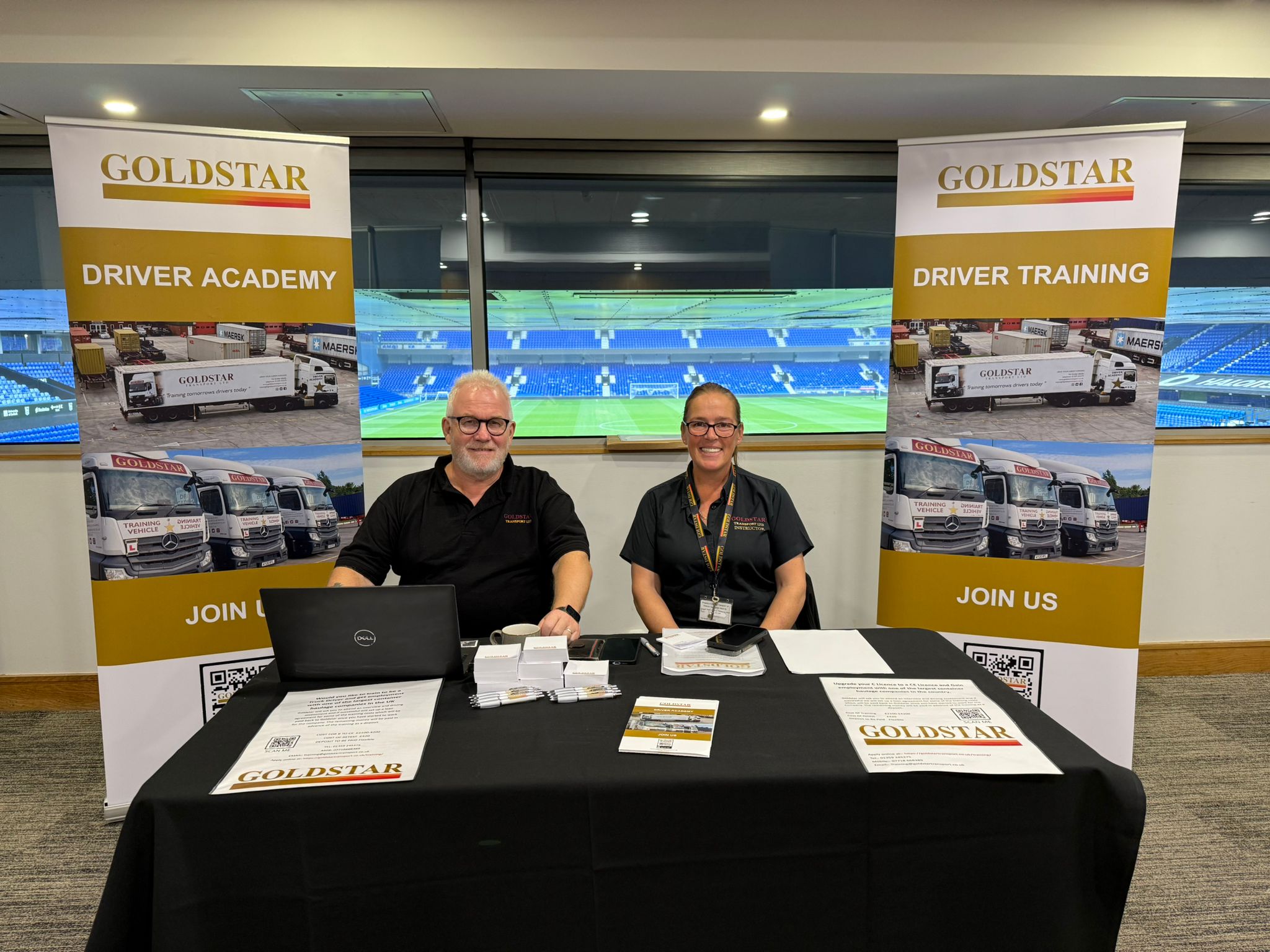 Goldstar at our event in Ipswich