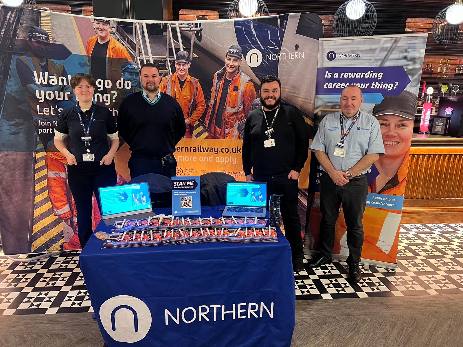 Northern Trains at our event in Manchester