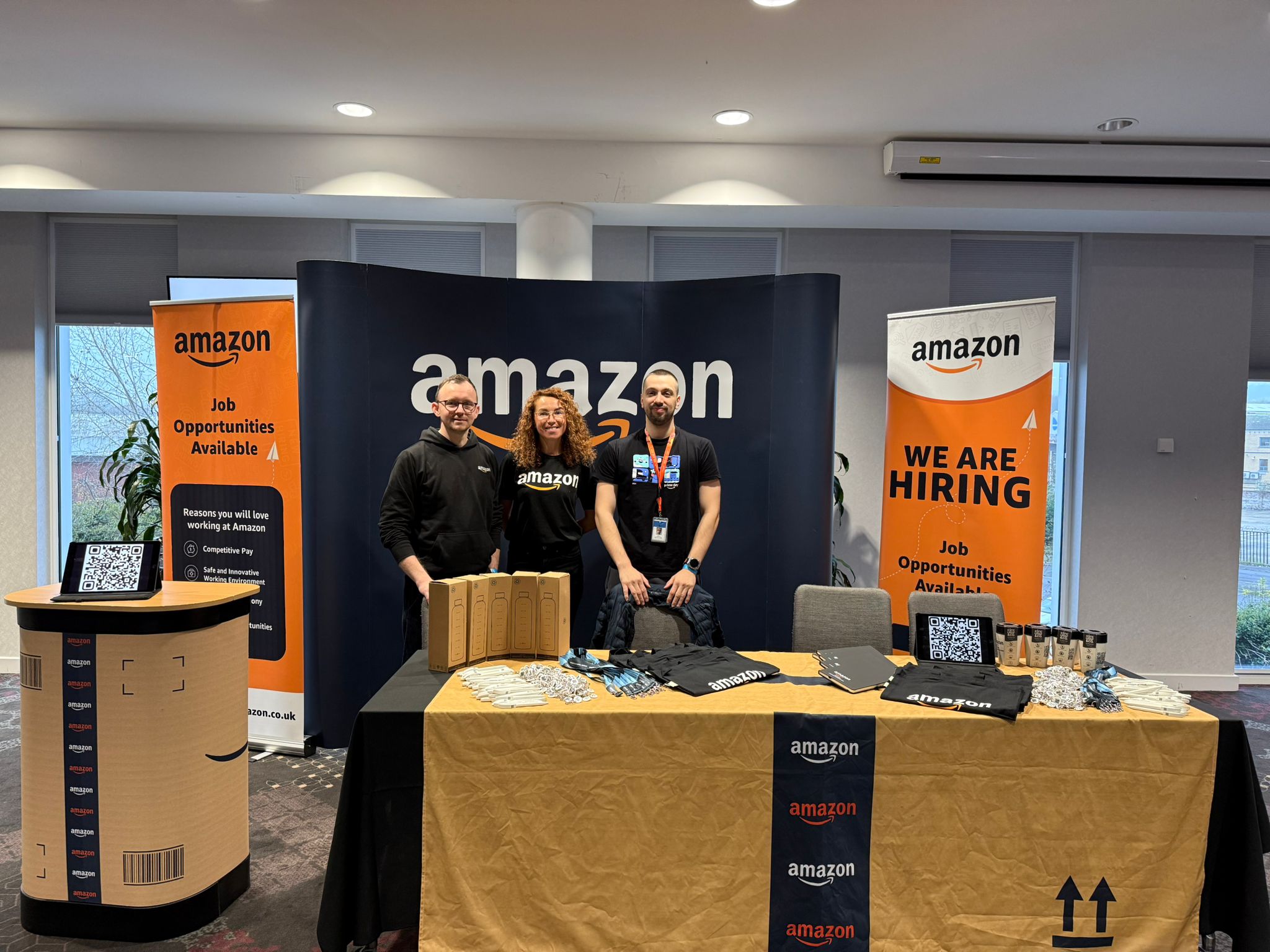 Amazon at our event in Bristol