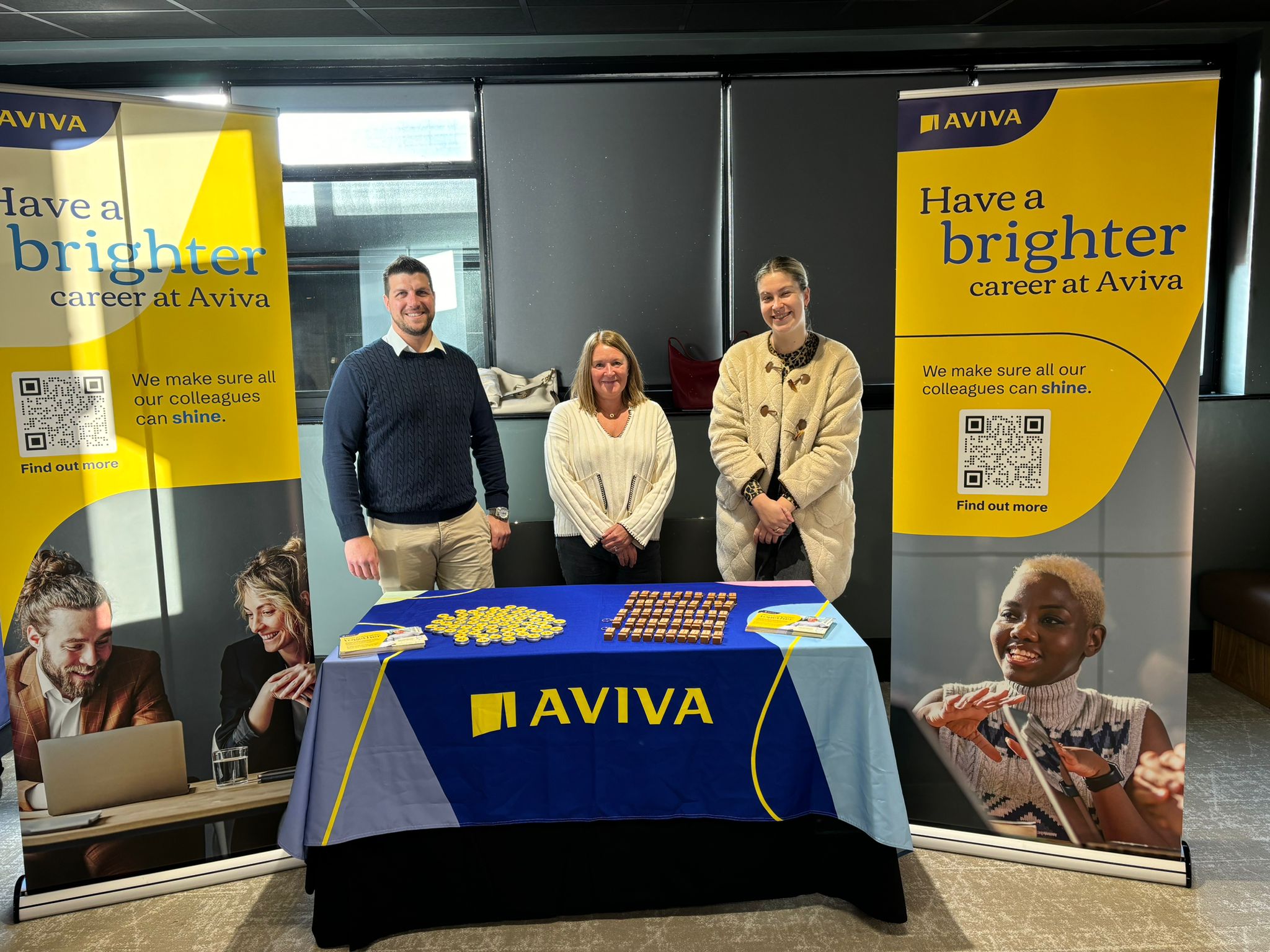 Aviva at our event in Sheffield