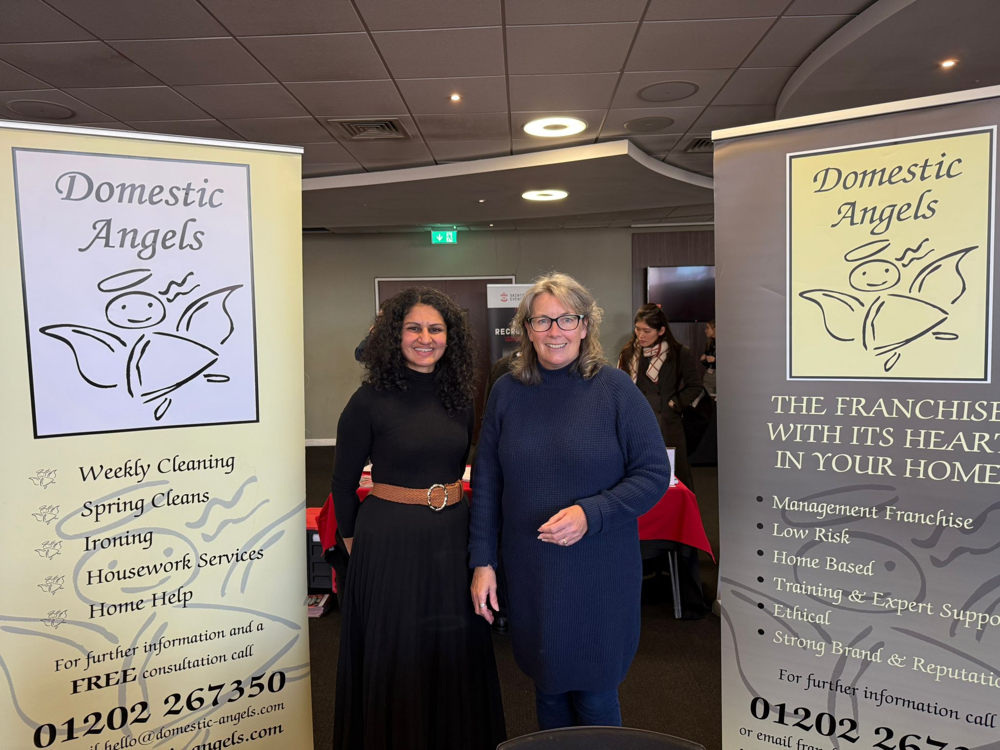 Domestic Angels at our event in Southampton