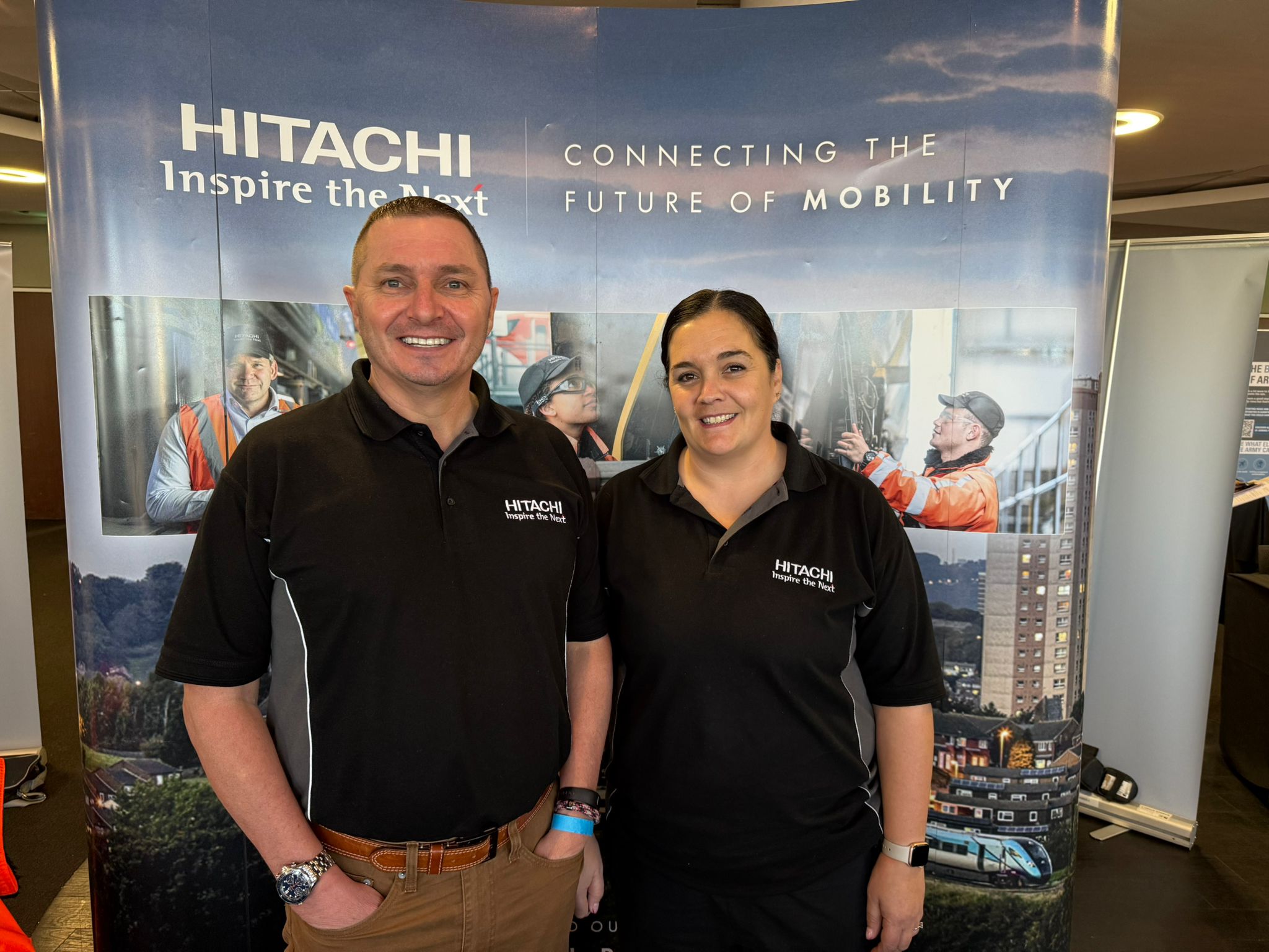 Hitachi  at our event in Southampton