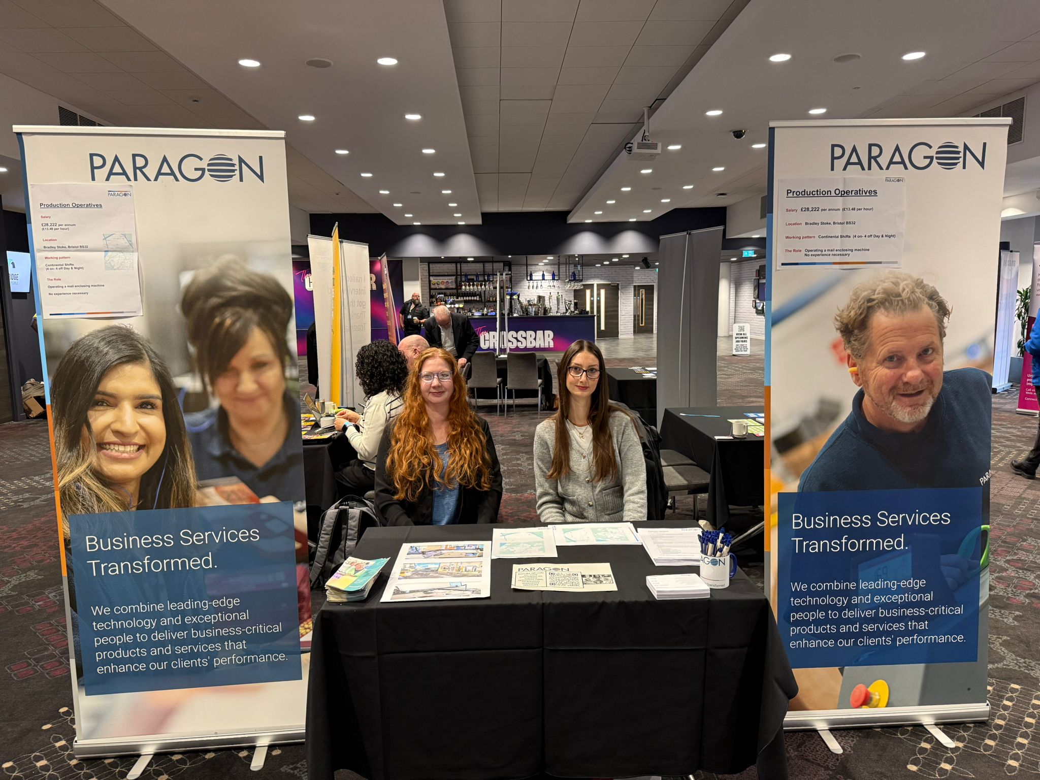 Paragon at our event in Bristol