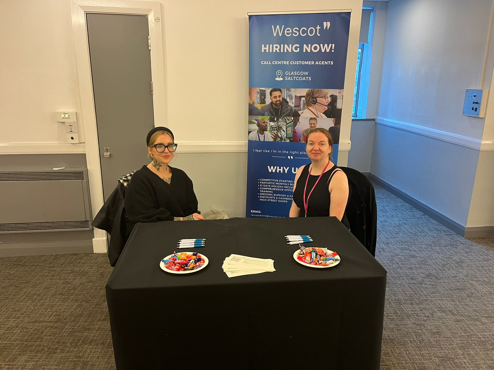 Wescot at our event in Glasgow