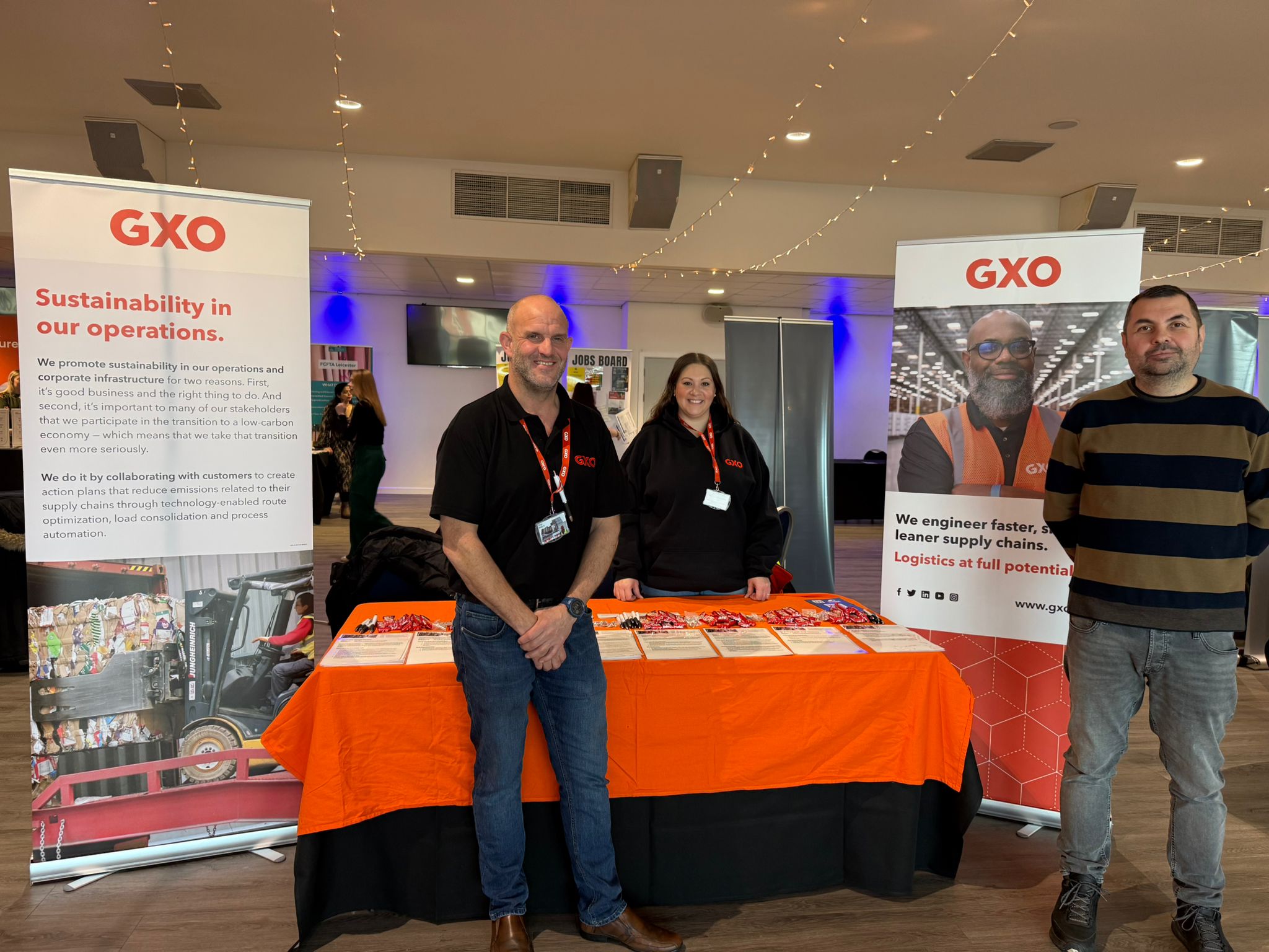 GXO at our event in Leicester