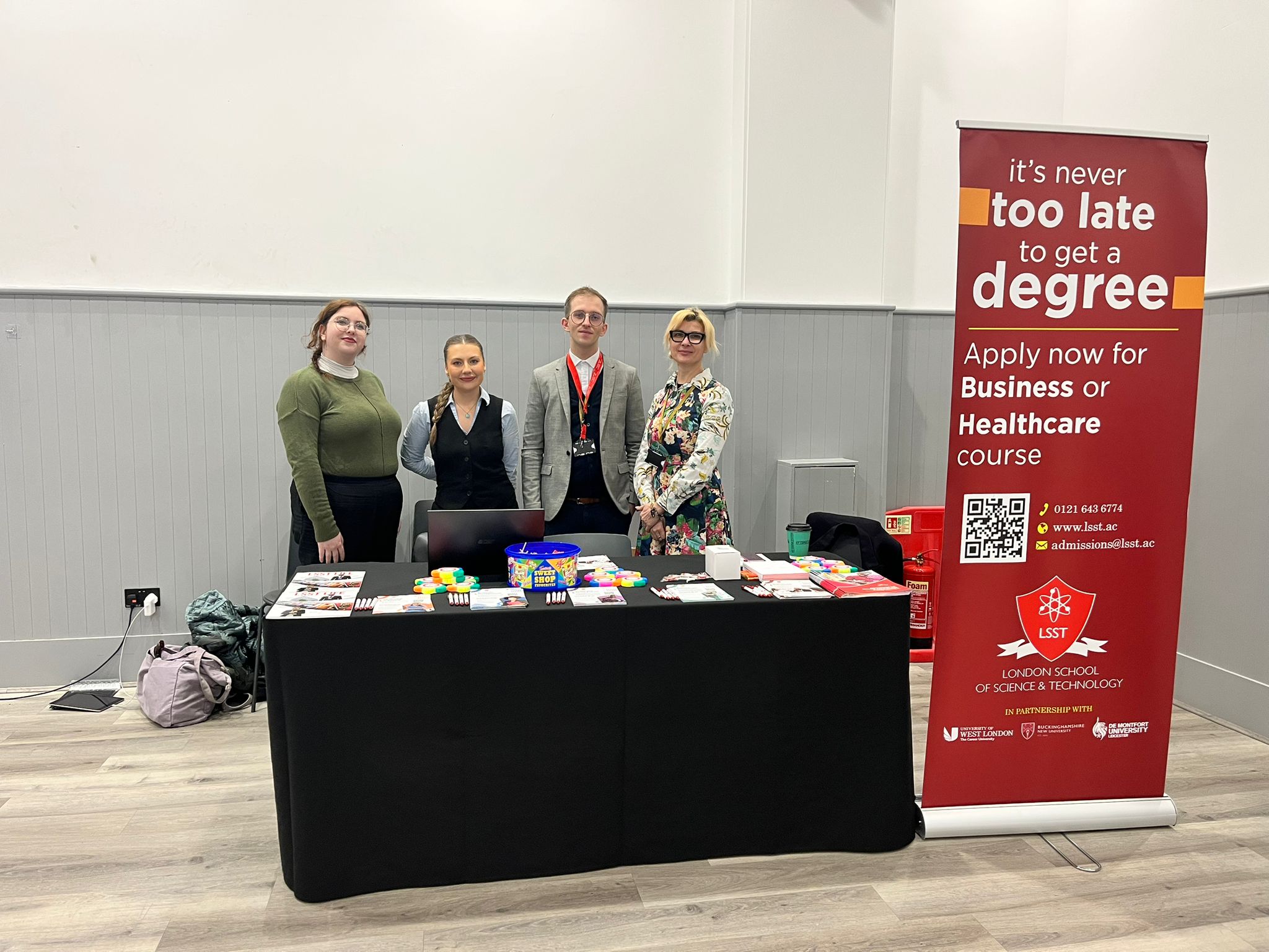 London School of Science & Technology at our event in Birmingham