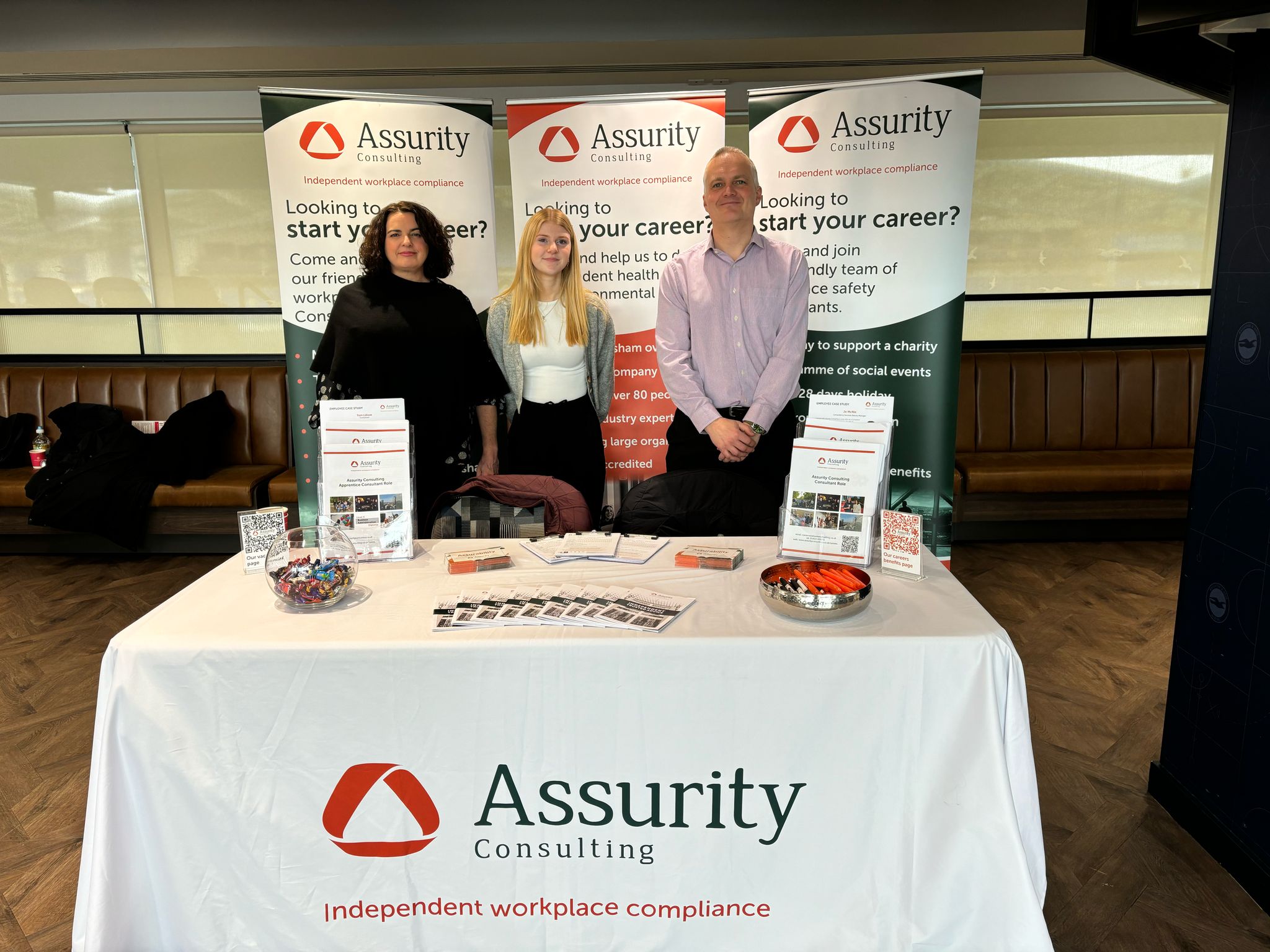 Assurity Consulting at our event in Brighton & Hove