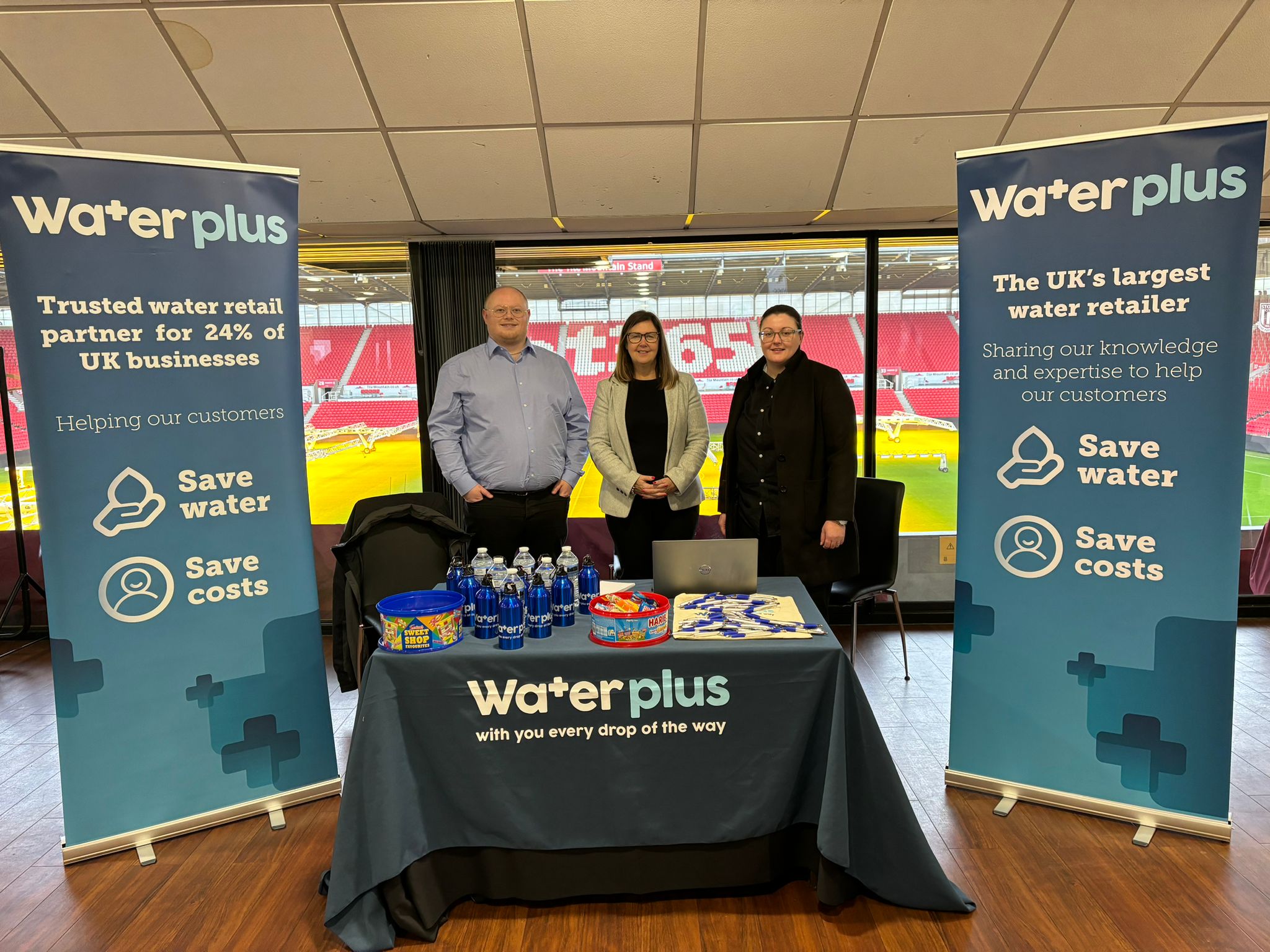 Water Plus at our event in Stoke-on-Trent