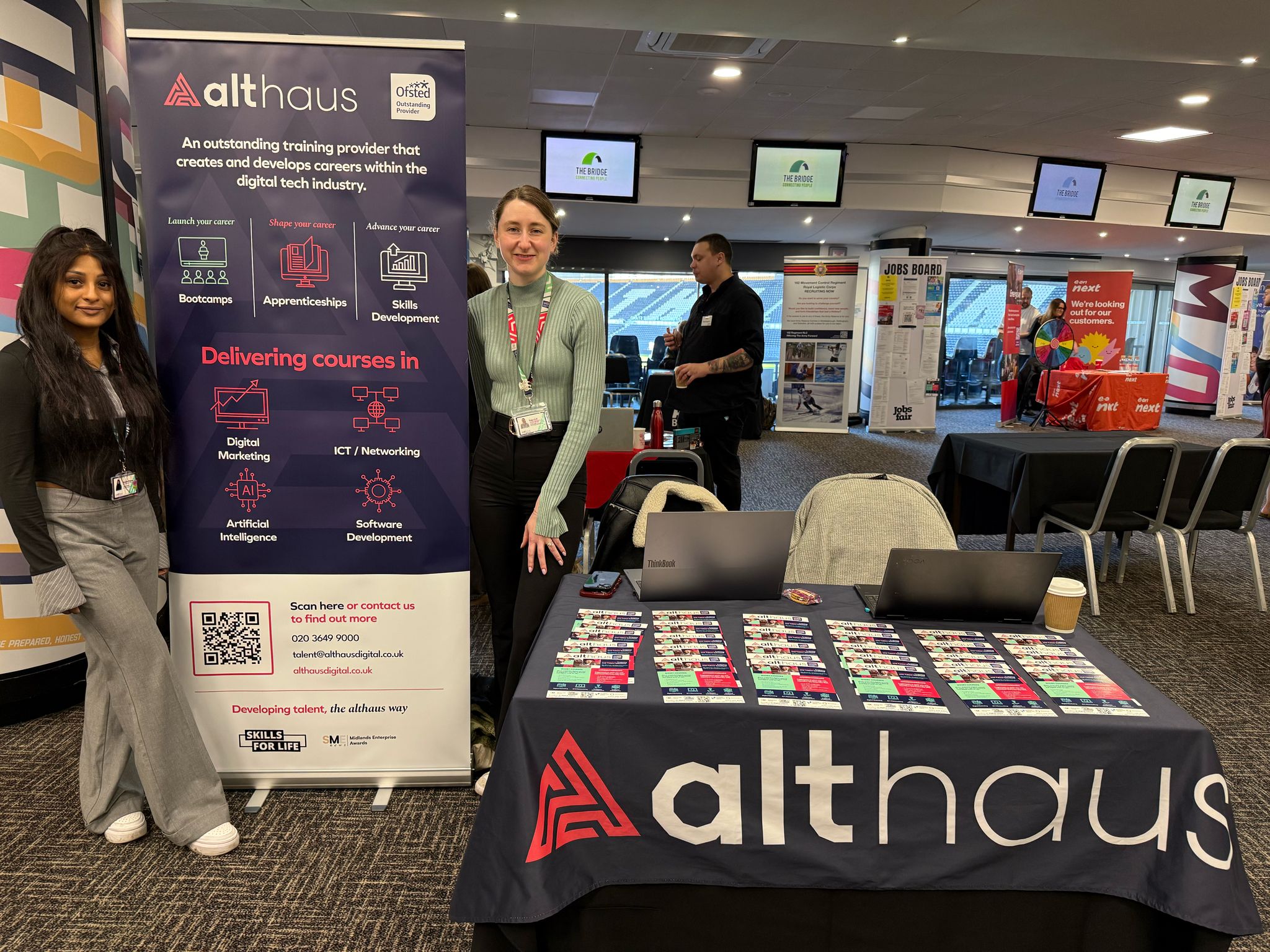 Althaus Digital at our event in Derby