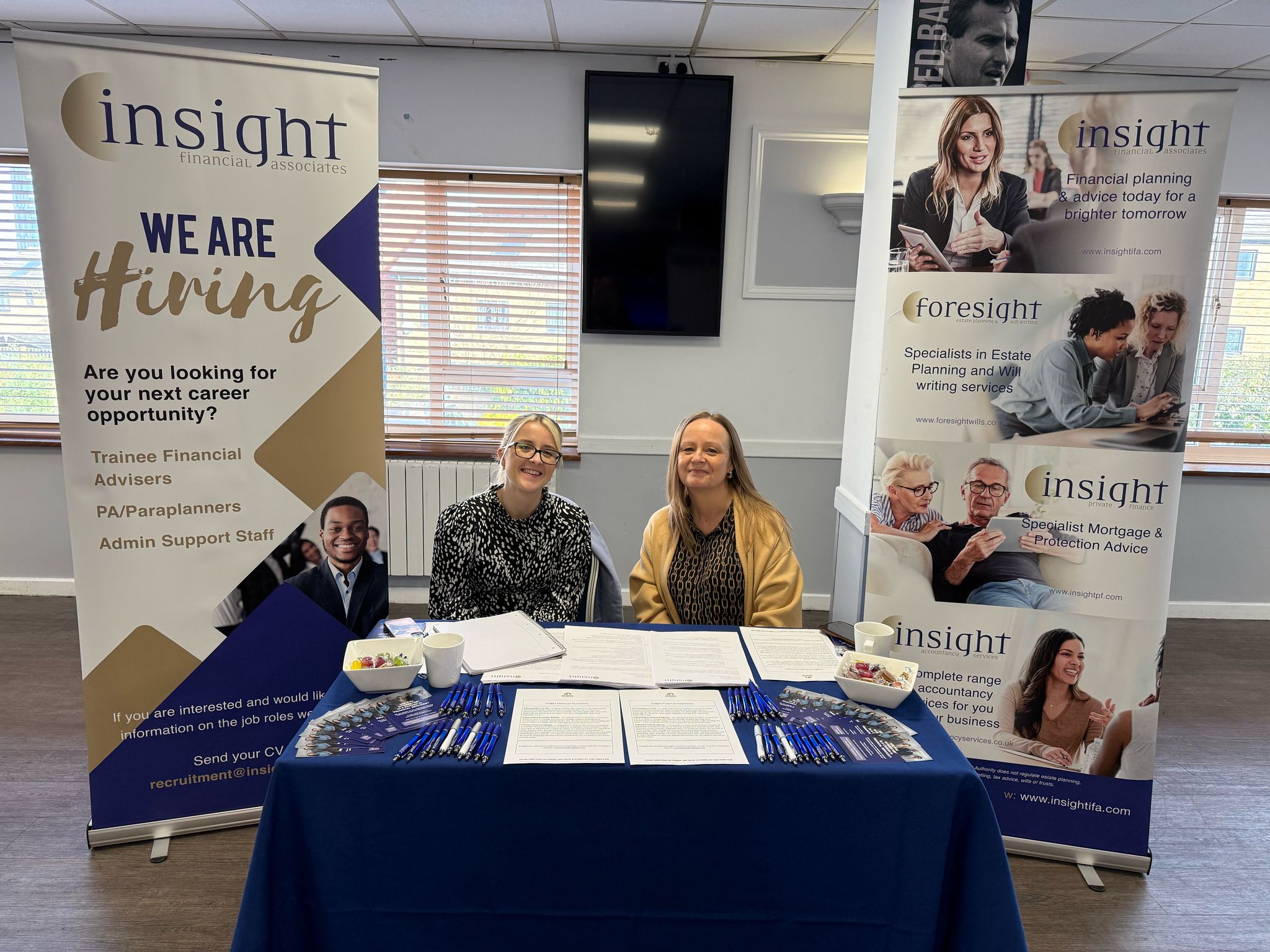 Insight Financial Associates at our event in Peterborough