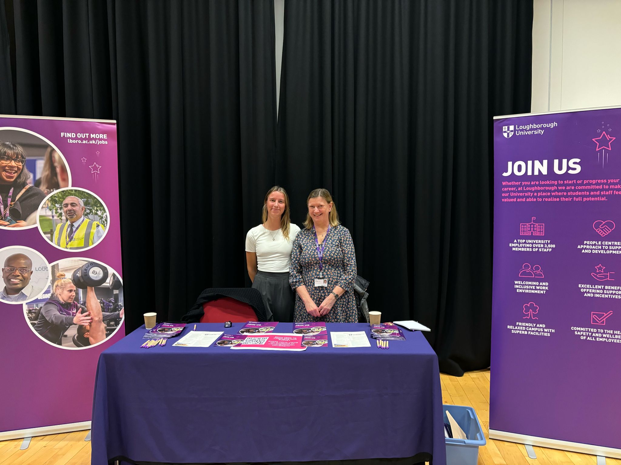 Loughborough University at our event in Leicester